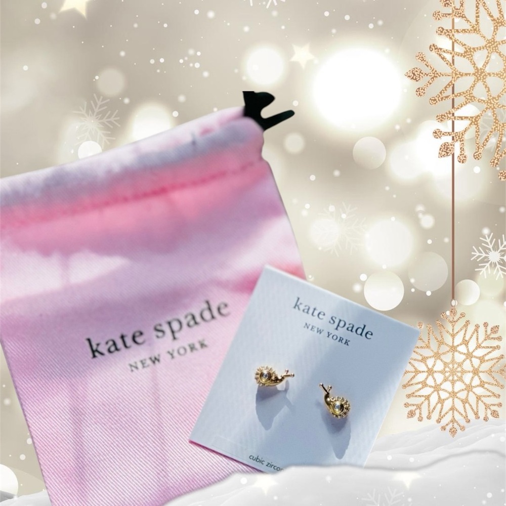 NEW Kate Spade Fruit Salad Pavé Gold Studs🎁